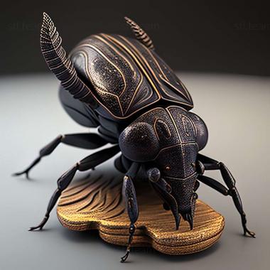 3D model Chalcosoma atlas (STL)